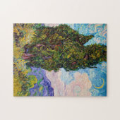 Cypresses, Van Gogh Legpuzzel (Horizontaal)
