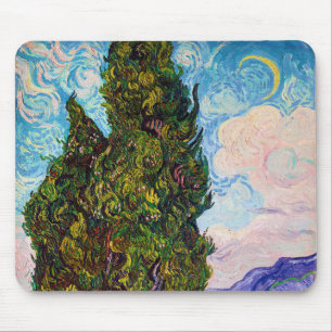 Cypresses, Van Gogh Muismat