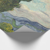 Cypresses van het schilderen van Van Gogh Kunst Cadeaupapier (Hoek)