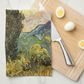 Cypresses van Vincent van Gogh Theedoek (Quarter Fold)