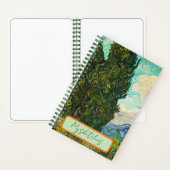 Cypresses, Vincent van Gogh, Sketches Notitieboek (Binnen)