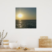 Cyprian Sunset Poster (Keuken)