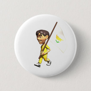 Cypriot Boy Ronde Button 5,7 Cm
