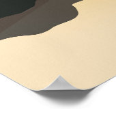 Cypriotische strandreisposter poster (Hoek)