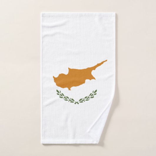 Cypriotische vlag bad handdoek (Handdoek)