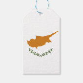 Cypriotische vlag cadeaulabel (Voorkant)
