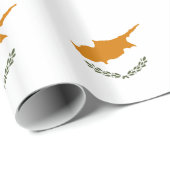 Cypriotische vlag cadeaupapier (Rol Hoek)