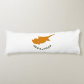 Cypriotische vlag lichaamskussen (Voorkant)