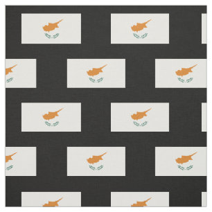 Cypriotische vlag stof