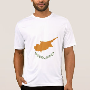 Cypriotische vlag t-shirt