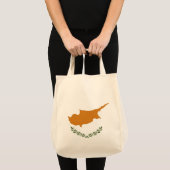 Cypriotische vlag tote bag (Voorkant (product))