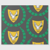 Cypriotische wapenstilstand cadeaupapier (Vlak)