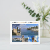 Cyprus briefkaart (Staand voorkant)