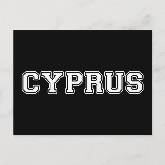 Cyprus Briefkaart (Voorkant)