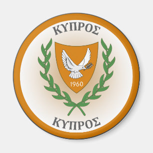 Cyprus Erfgoed Embleem Magneet