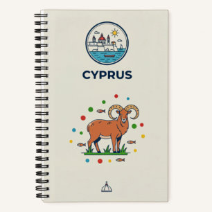 Cyprus Erfgoed & Mouflon Fotoarchief Journaal Notitieboek