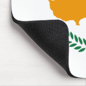 Cyprus Flag Mousepad Muismat (Hoek)