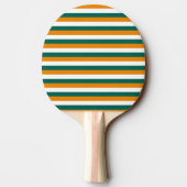 Cyprus flag stripes country symbol pattern lines tafeltennisbatje (Achterkant)