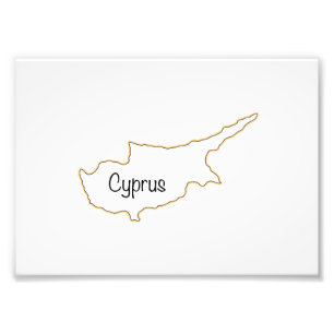 Cyprus Foto Afdruk