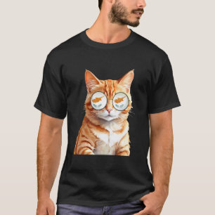 Cyprus Kattenliefhebber Cyprus Vlag Zonnebril T-shirt