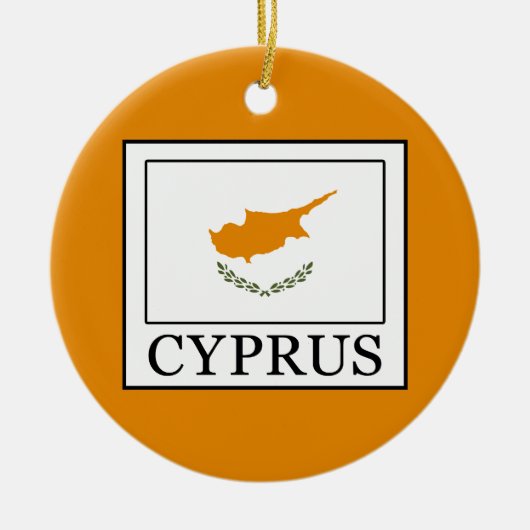 Cyprus Keramisch Ornament (Voorkant)