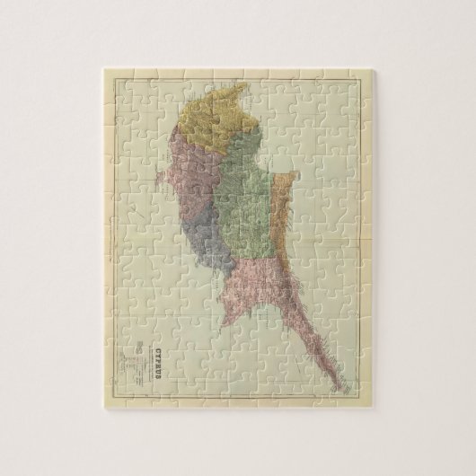 Cyprus Legpuzzel (Verticaal)