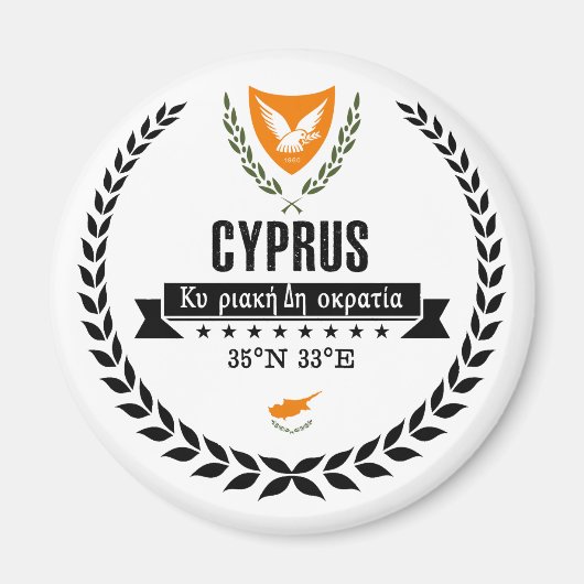 Cyprus Magneet (Voorkant)