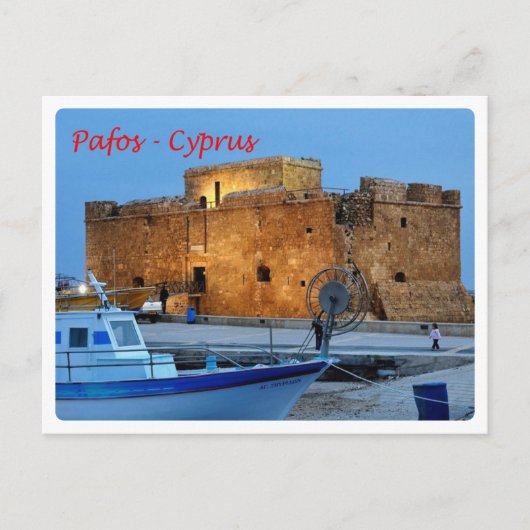 Cyprus - Paphos - Briefkaart (Voorkant)