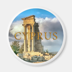 Cyprus ruïne magneet