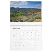 Cyprus Twee pagina grote kalender, wit Kalender (Mar 2026)