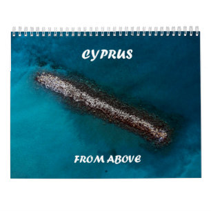 Cyprus van boven kalender