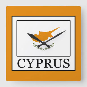 Cyprus Vierkante Klok