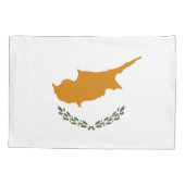 Cyprus Vlag Kussensloop (Achterkant)