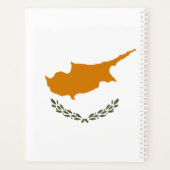 Cyprus Vlag Planner (Achterkant)
