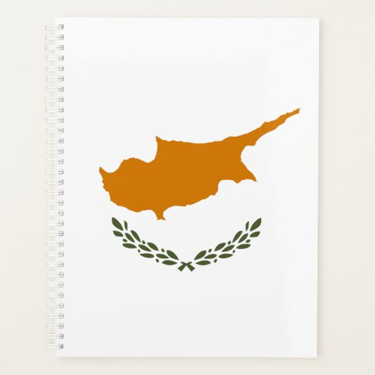 Cyprus Vlag Planner (Voorkant)