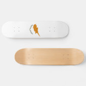 Cyprus Vlag Skateboard (Horizontaal)