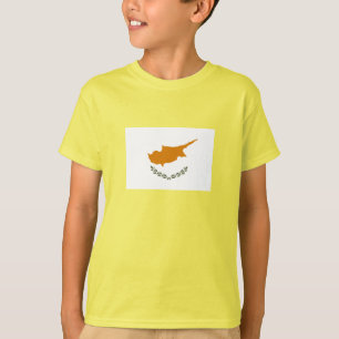 Cyprus Vlag T-shirt