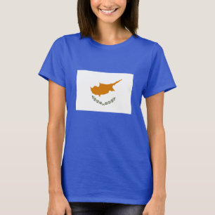 Cyprus Vlag T-shirt
