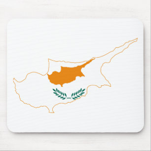 Cyprus Vlaggenkaart CY Muismat