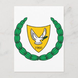 Cyprus Wapenmunt CY Briefkaart