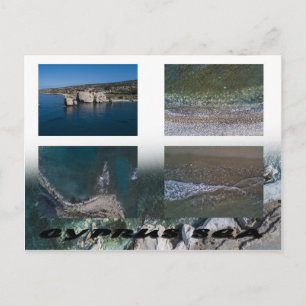 Cyprus zee briefkaart