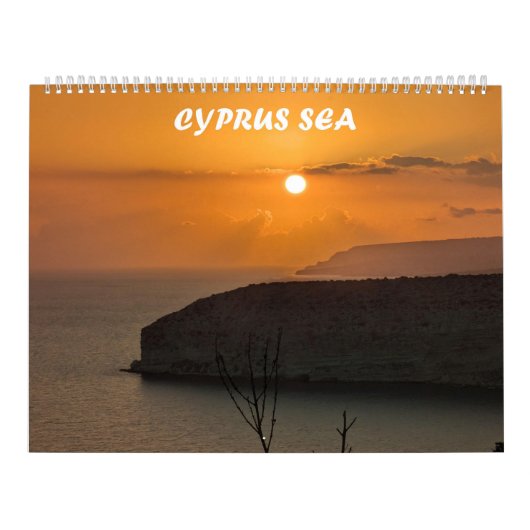 Cyprus zee Kalender (Hoes)