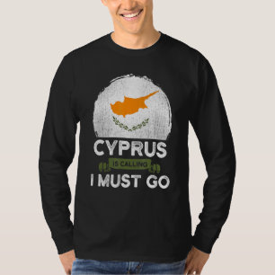 Cyprus zegt dat ik het Cypriotische vlaggenstaater T-shirt