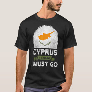 Cyprus zegt dat ik het Cypriotische vlaggenstaater T-shirt