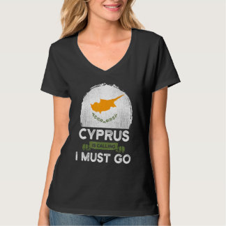 Cyprus zegt dat ik het Cypriotische vlaggenstaater T-shirt