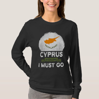 Cyprus zegt dat ik het Cypriotische vlaggenstaater T-shirt