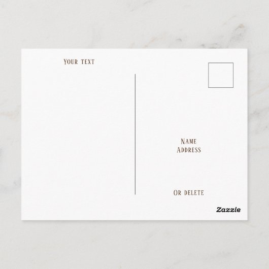 Cyprus Zypern Retro  Briefkaart (Achterkant)