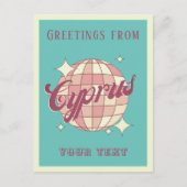 Cyprus Zypern Retro  Briefkaart (Voorkant)