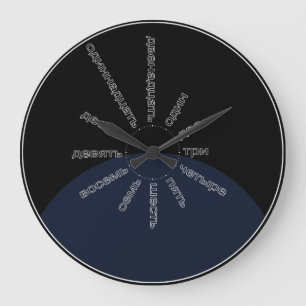 Cyrillisch teken grote klok