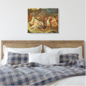 Cyrus de Grote Canvas Afdruk (Insitu (Slaapkamer))
